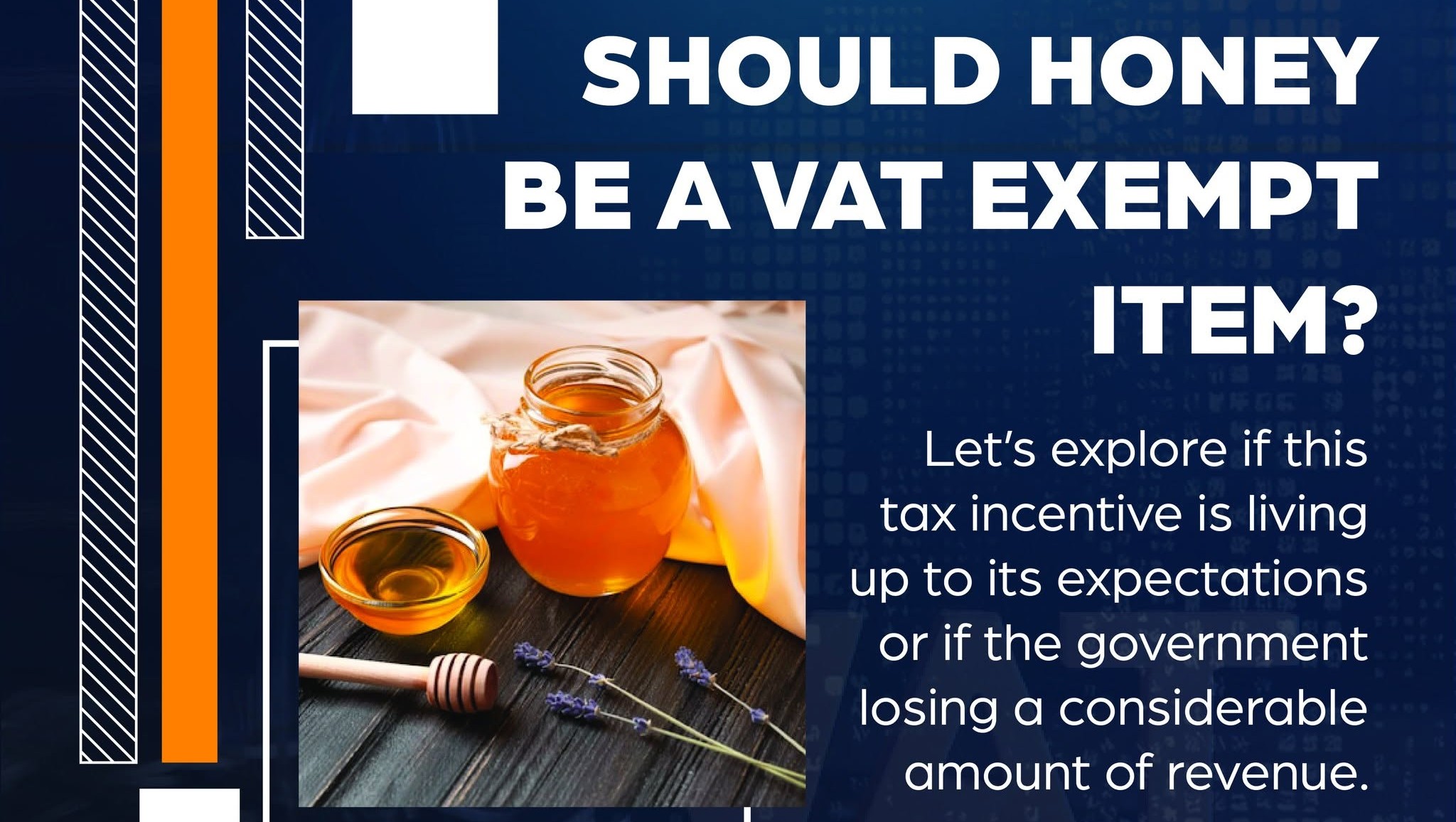 Should Imported Honey Be a Tax Exempt Item?
