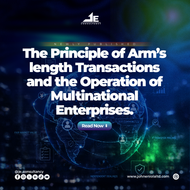 The Principle of Arm’s-length Transactions and the Operation of Multinational Enterprises.